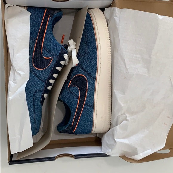 Nike Air Force 1 '07 PREMIUM Denim Stonewash Blue